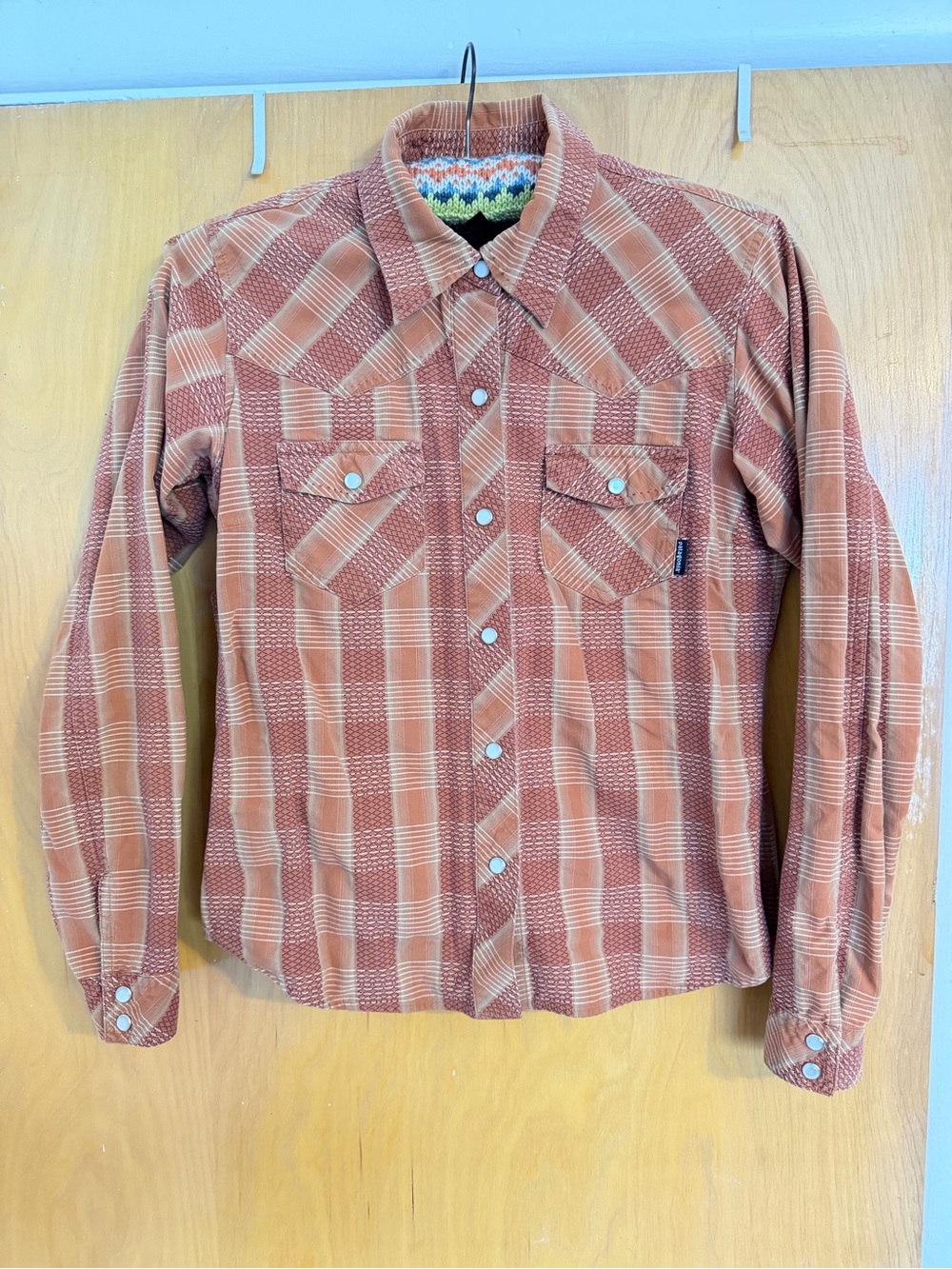 Patagonia pearl snap button down